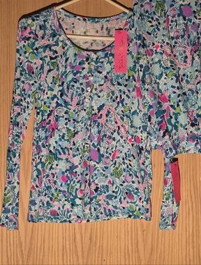 Lilly Pulitzer Pajama Set XS NWT
